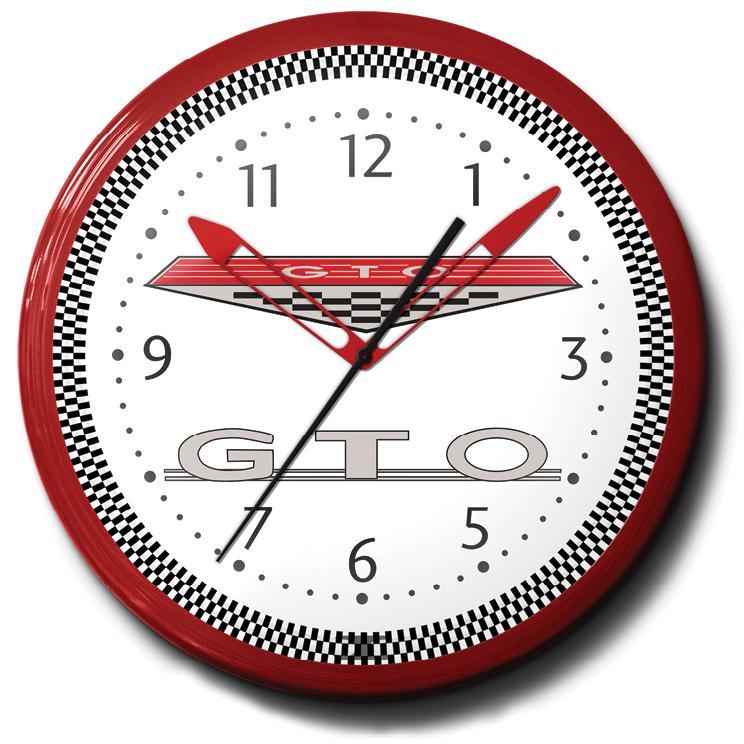 20" GTO Premium Neon Clock-Neon Clock-Grease Monkey Garage