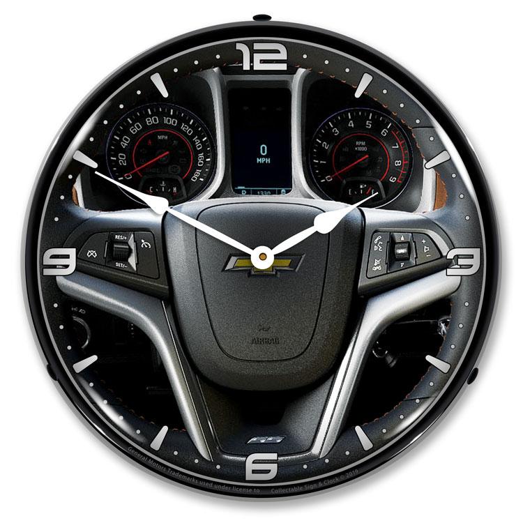 2013 Camaro Dash LED Clock-LED Clocks-Grease Monkey Garage