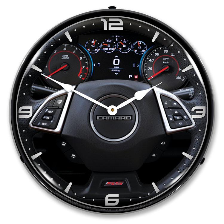 2017 Camaro Dash LED Clock-LED Clocks-Grease Monkey Garage