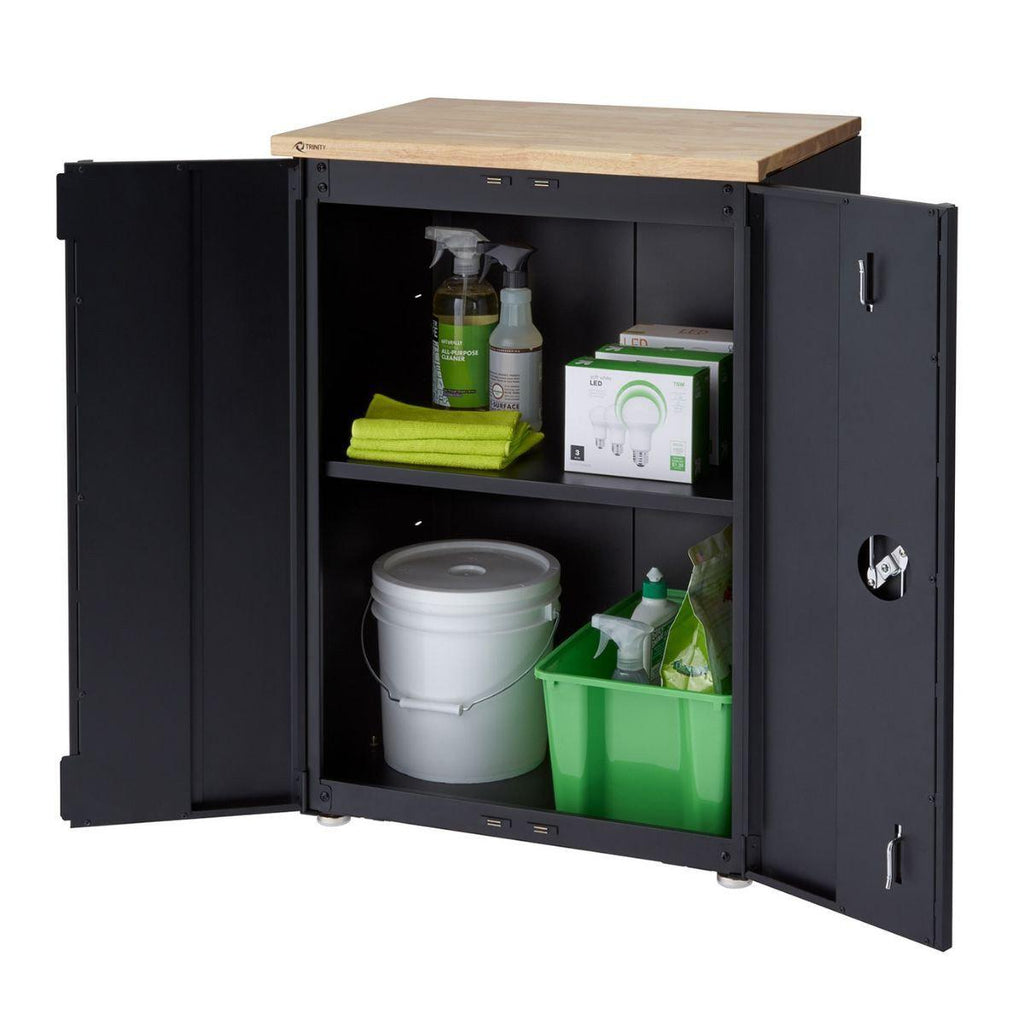 24" Garage Base Cabinet | Black-Grease Monkey Garage