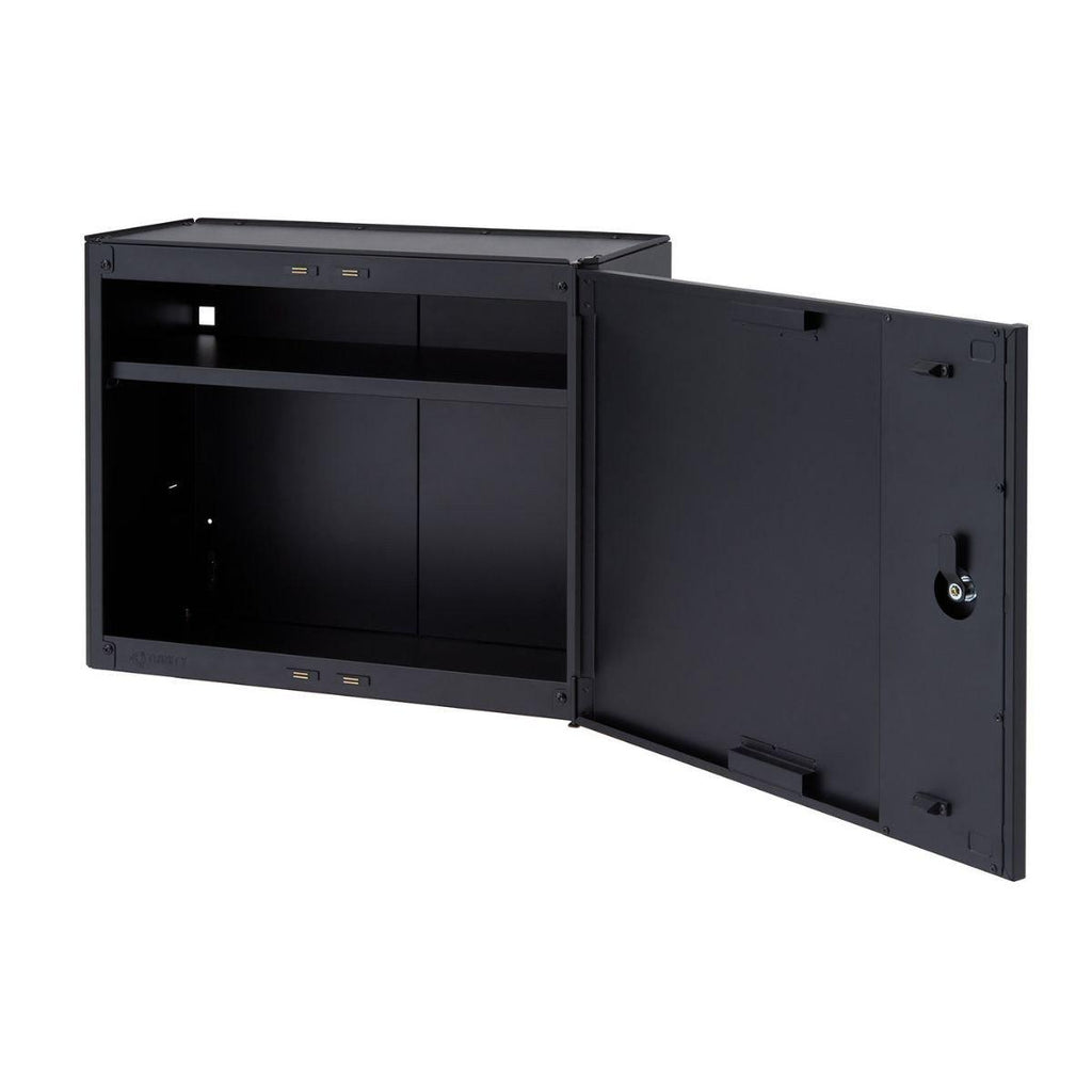 24" Garage Wall Cabinet | Black-Grease Monkey Garage