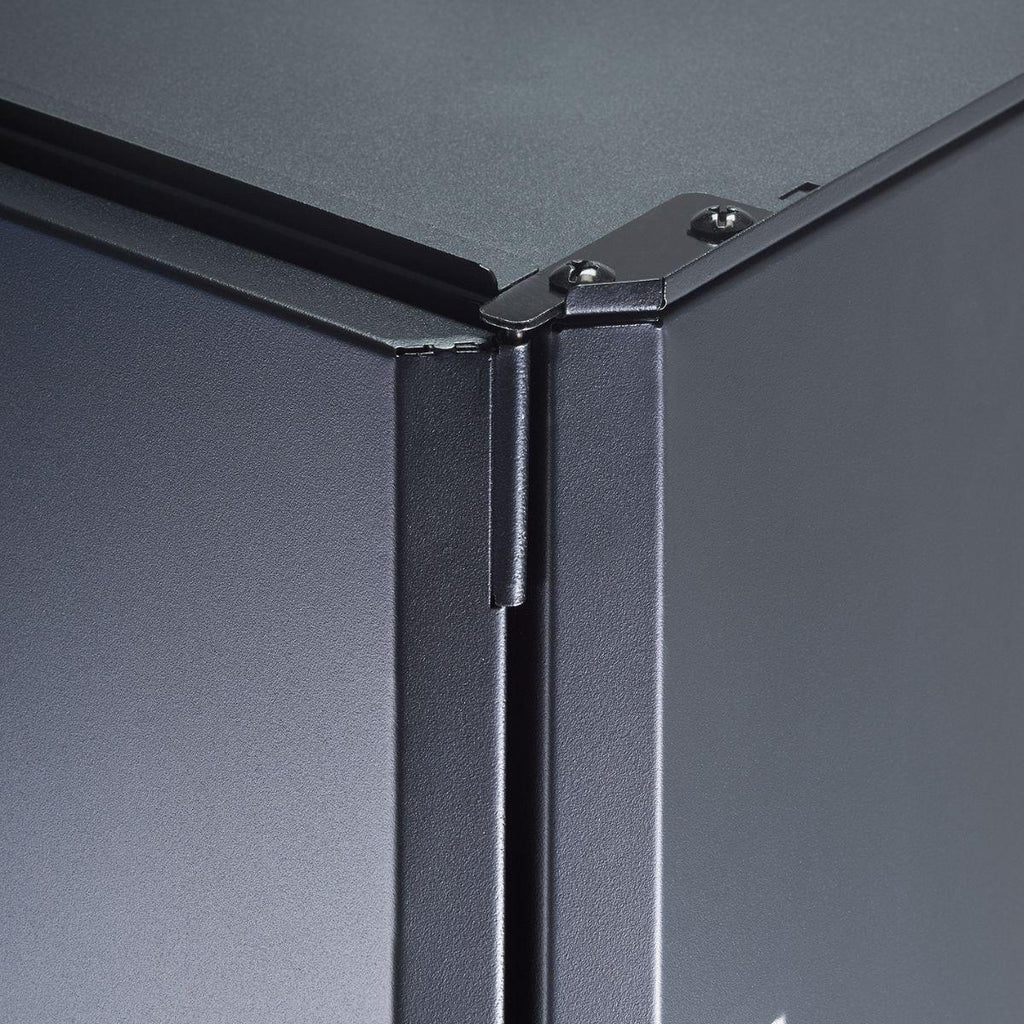 24" Garage Wall Cabinet | Black-Grease Monkey Garage