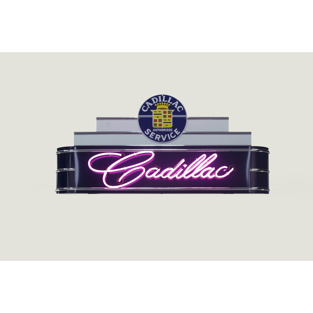 Art Deco Marquee Cadillac Neon Sign-Neon Signs-Grease Monkey Garage