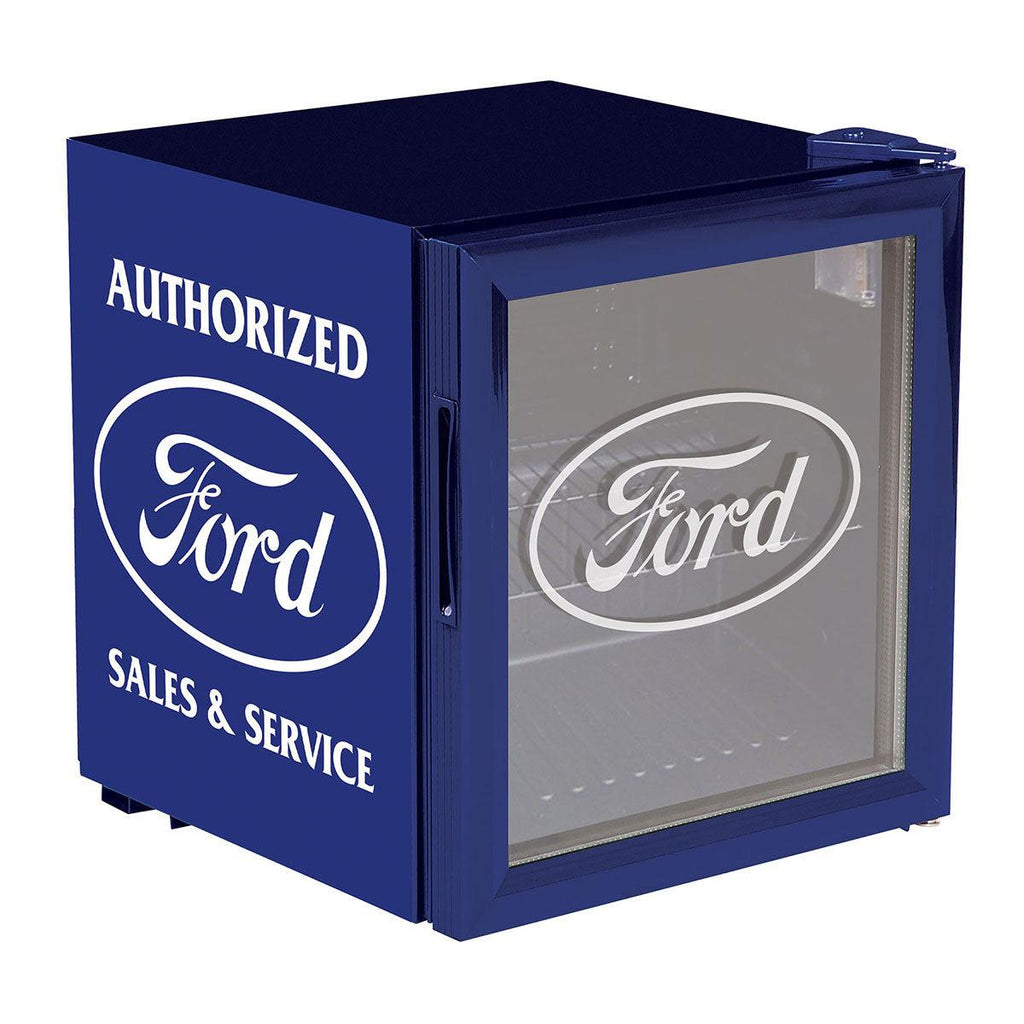Authorized Ford Sales & Service Beverage Chiller-Grease Monkey Garage