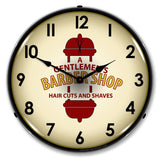 Barber Shop 2 Backlit LED Clock-LED Clocks-Grease Monkey Garage