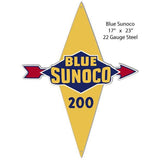 Blue Sunoco Laser Cut Metal Sign-Metal Signs-Grease Monkey Garage