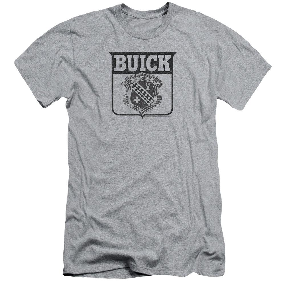 Buick 1946 Emblem Slim Fit Short-Sleeve T-Shirt-Grease Monkey Garage