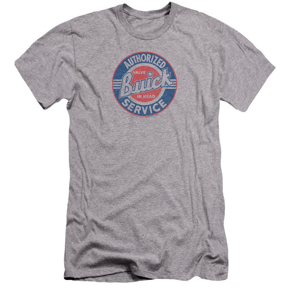 Buick Authorized Service Premium Slim Fit Short-Sleeve T-Shirt-Grease Monkey Garage