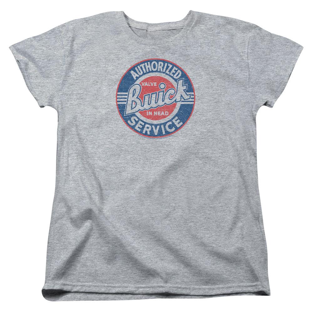 Buick Authorized Service Women's T-Shirt-Grease Monkey Garage