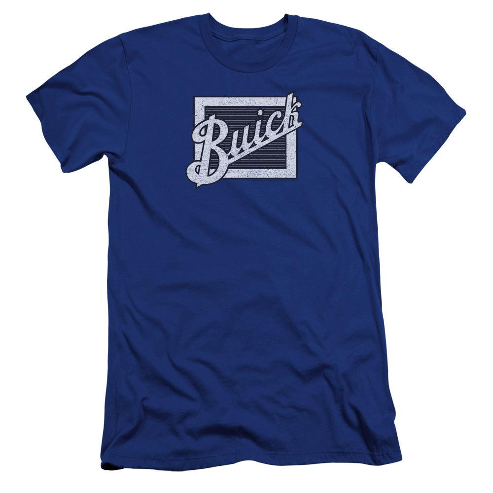 Buick Distressed Emblem Premium Slim Fit Short-Sleeve T-Shirt-Grease Monkey Garage