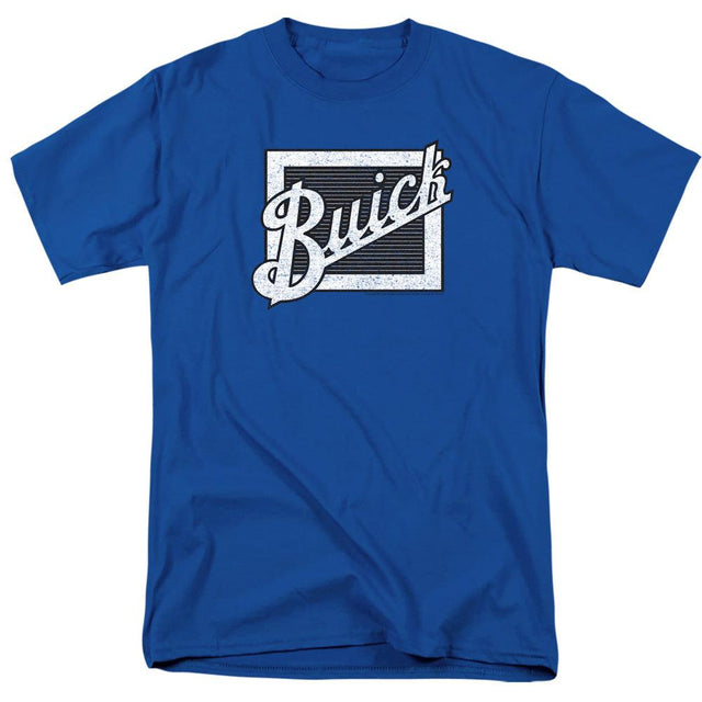 Buick Distressed Emblem Short-Sleeve T-Shirt-Grease Monkey Garage