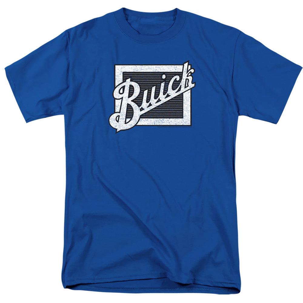 Buick Distressed Emblem Short-Sleeve T-Shirt-Grease Monkey Garage