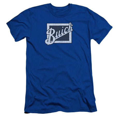 Buick Distressed Emblem Slim Fit Short-Sleeve T-Shirt-Grease Monkey Garage