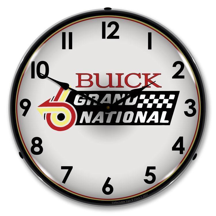 Buick Grand National Backlit LED Clock-LED Clocks-Grease Monkey Garage