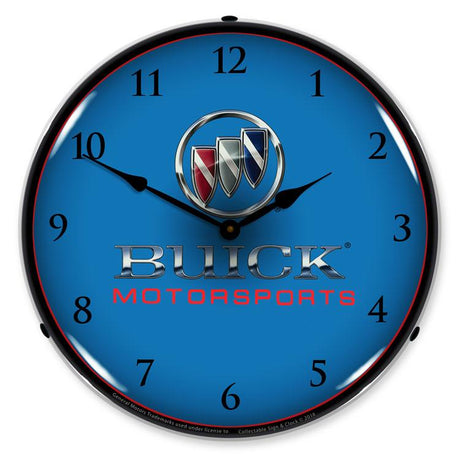 Buick Motorsports LED Clock-LED Clocks-Grease Monkey Garage