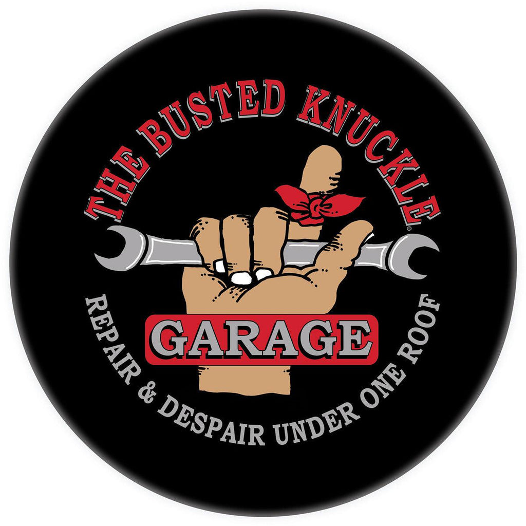 Busted Knuckle Garage 30" Cafe Table-Grease Monkey Garage