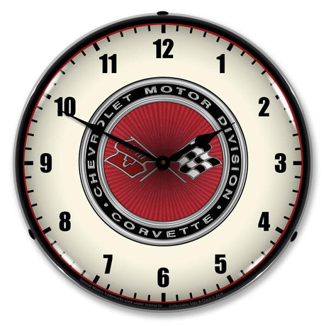 C3 Corvette 68-82 LED Clock-LED Clocks-Grease Monkey Garage
