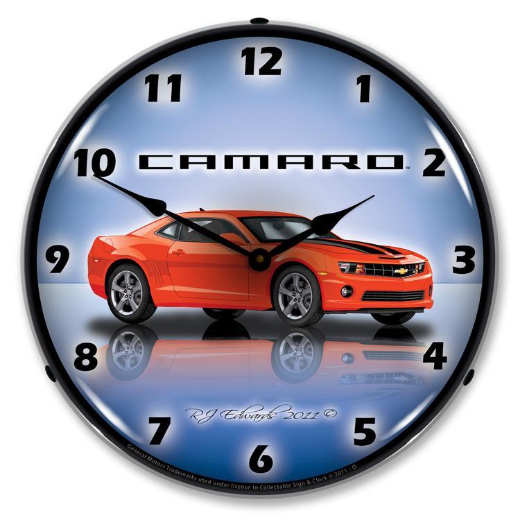 Camaro SS G5 LED Clock-LED Clocks-Grease Monkey Garage