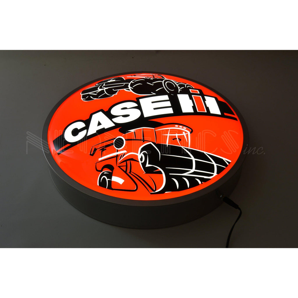 Case IH International Harvester Tractors Backlit LED Sign (15")-LED Signs-Grease Monkey Garage