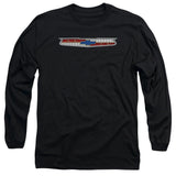 Chevrolet 1956 Bel Air Emblem Long-Sleeve T-Shirt-Grease Monkey Garage