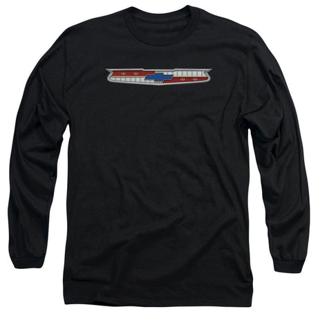 Chevrolet 1956 Bel Air Emblem Long-Sleeve T-Shirt-Grease Monkey Garage