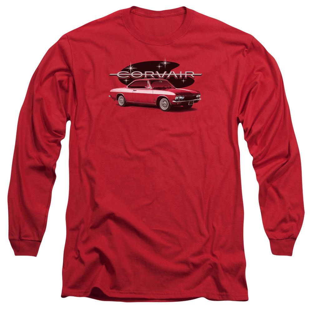 Chevrolet 1965 Corvair Monza Spyder Coupe Long-Sleeve T-Shirt-Grease Monkey Garage