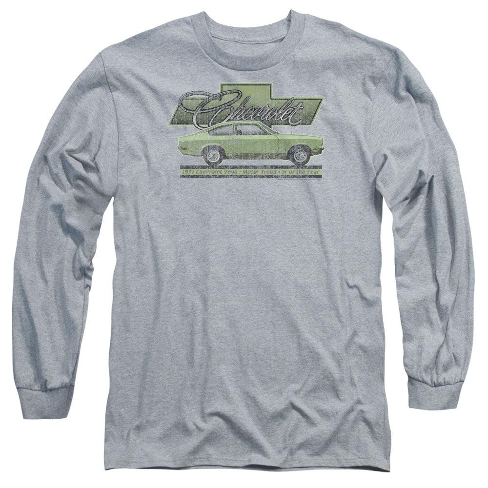 Chevrolet 1971 Vega Car of the Year Long-Sleeve T-Shirt-Grease Monkey Garage