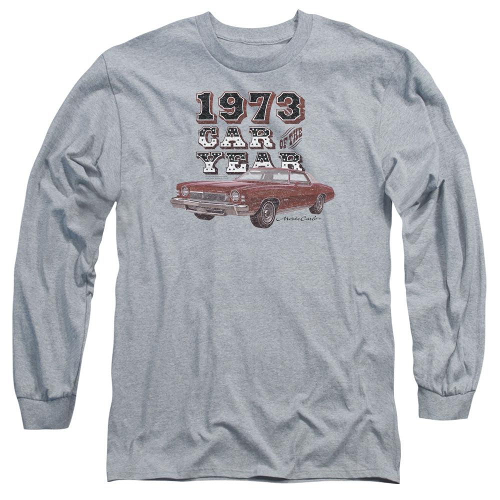 Chevrolet 1973 Monte Carlo Car of the Year Long-Sleeve T-Shirt-Grease Monkey Garage