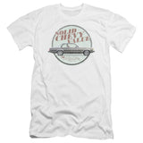 Chevrolet 1978 Malibu Solid Chevy Value Premium Slim Fit Short-Sleeve T-Shirt-Grease Monkey Garage