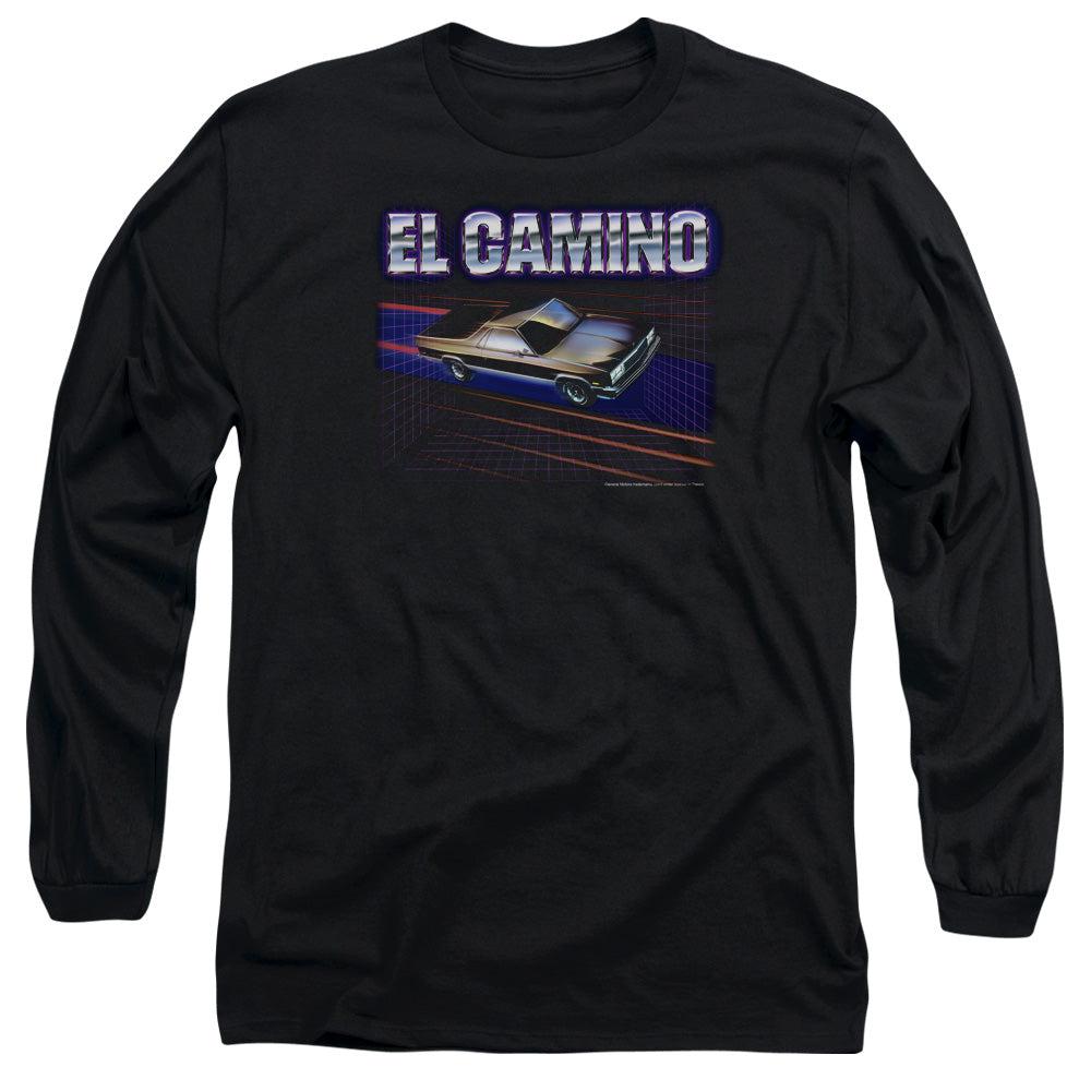 Chevrolet 1985 El Camino Long-Sleeve T-Shirt-Grease Monkey Garage