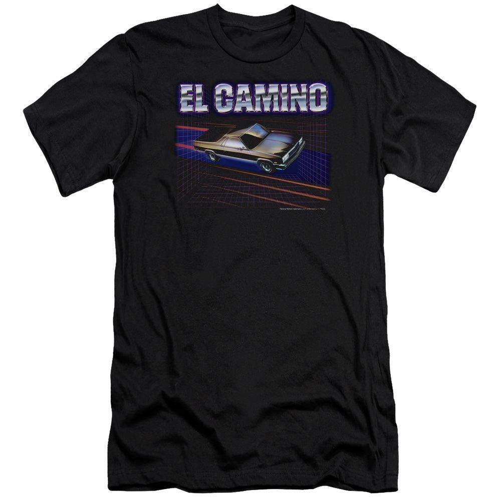 Chevrolet 1985 El Camino Premium Slim Fit Short-Sleeve T-Shirt-Grease Monkey Garage