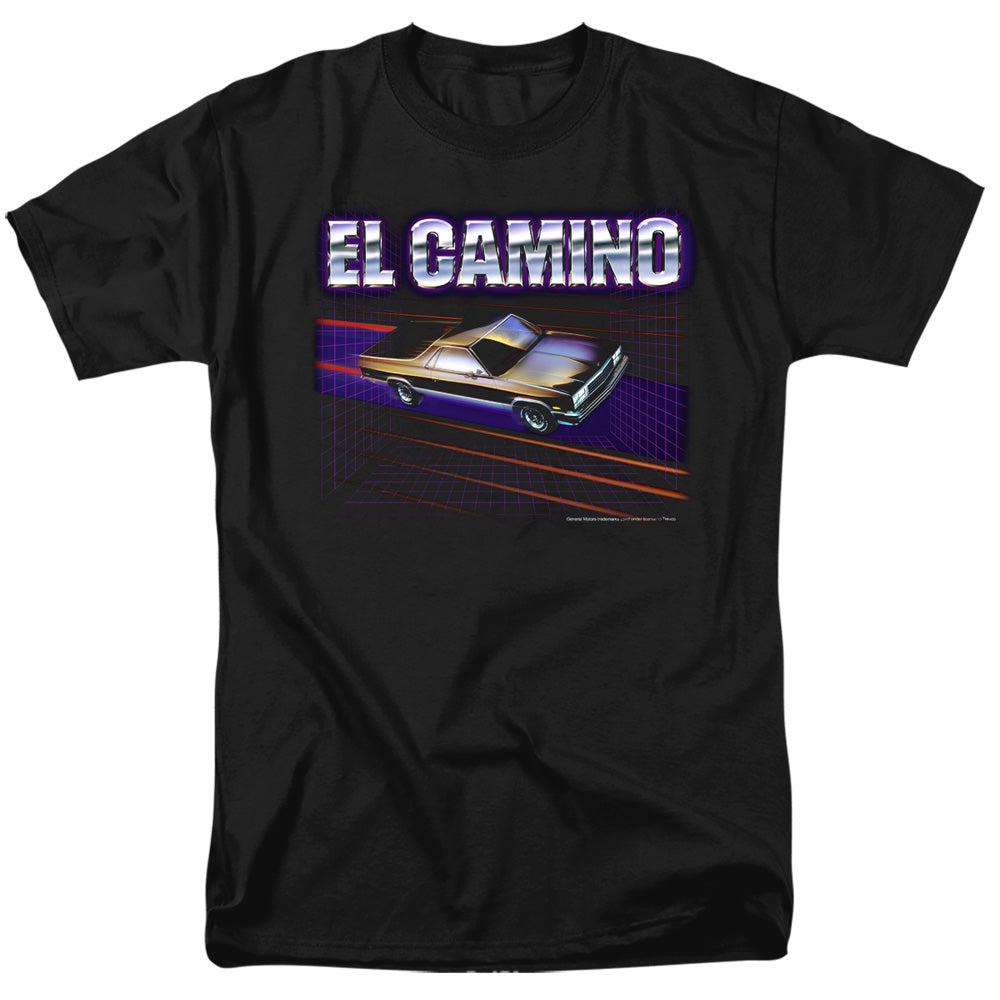Chevrolet 1985 El Camino Short-Sleeve T-Shirt-Grease Monkey Garage