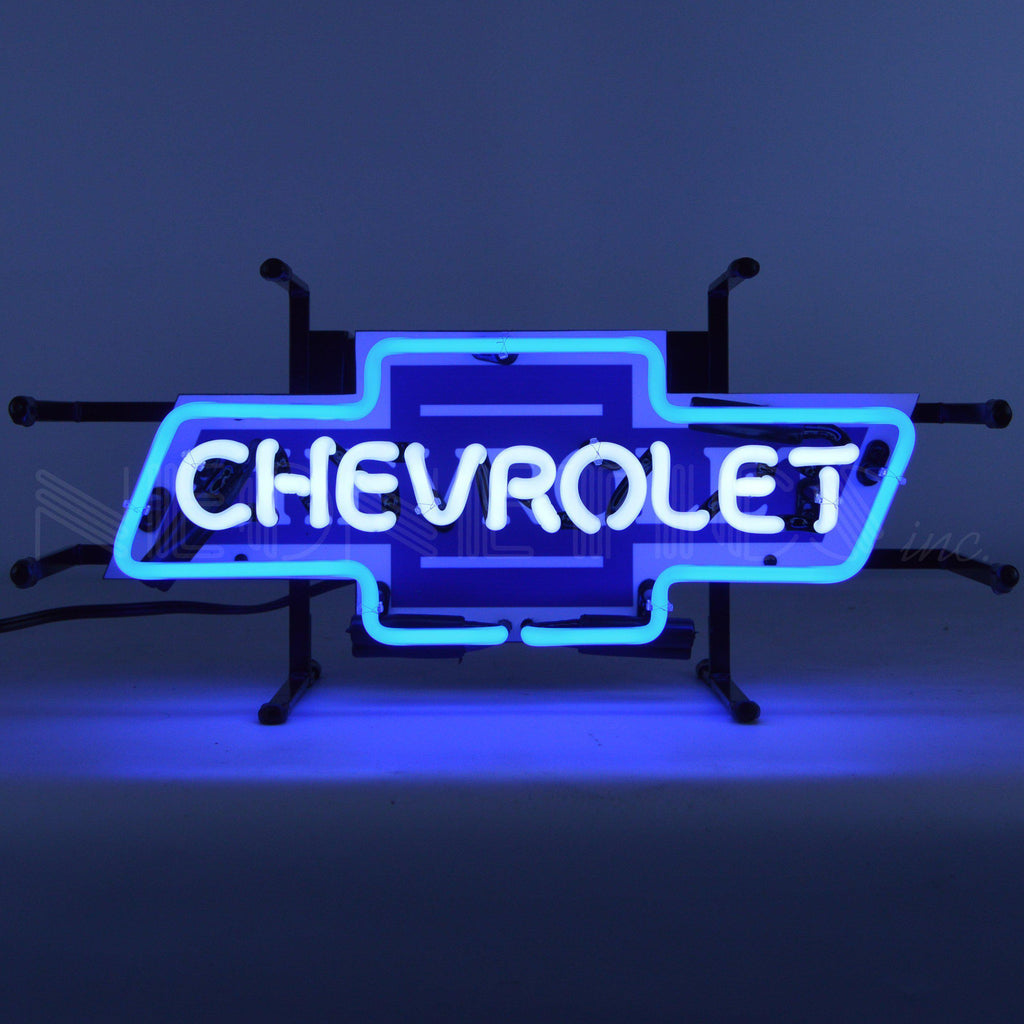 Chevrolet Bowtie Junior Neon Sign-Neon Signs-Grease Monkey Garage