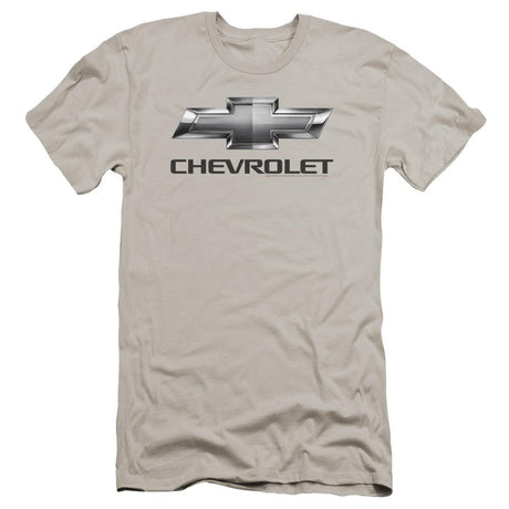 Chevrolet Bowtie Premium Slim Fit Short-Sleeve T-Shirt-Grease Monkey Garage