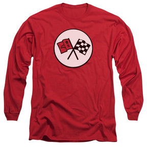 Chevrolet C2 Corvette Logo Long-Sleeve T-Shirt-Grease Monkey Garage