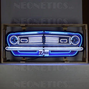 Chevrolet Camaro Z/28 Grille Neon Sign in Steel Can-Neon Signs-Grease Monkey Garage