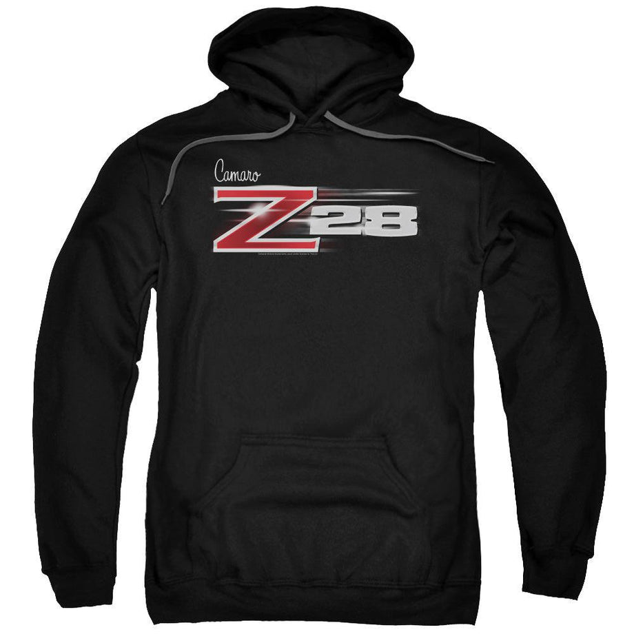 Trevco Chevrolet Camaro Z28 Logo Pullover Hoodie Black 4XL