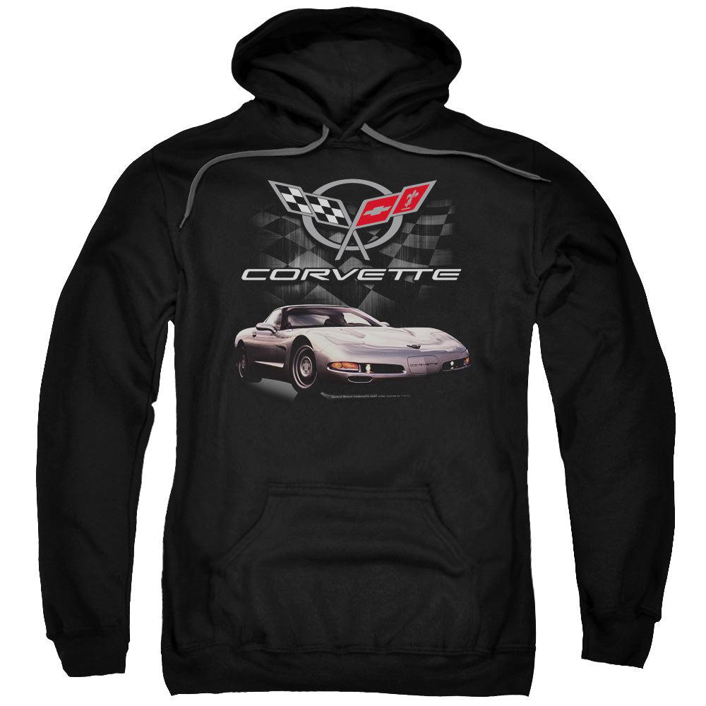 Chevrolet Corvette Pullover Hoodie-Grease Monkey Garage