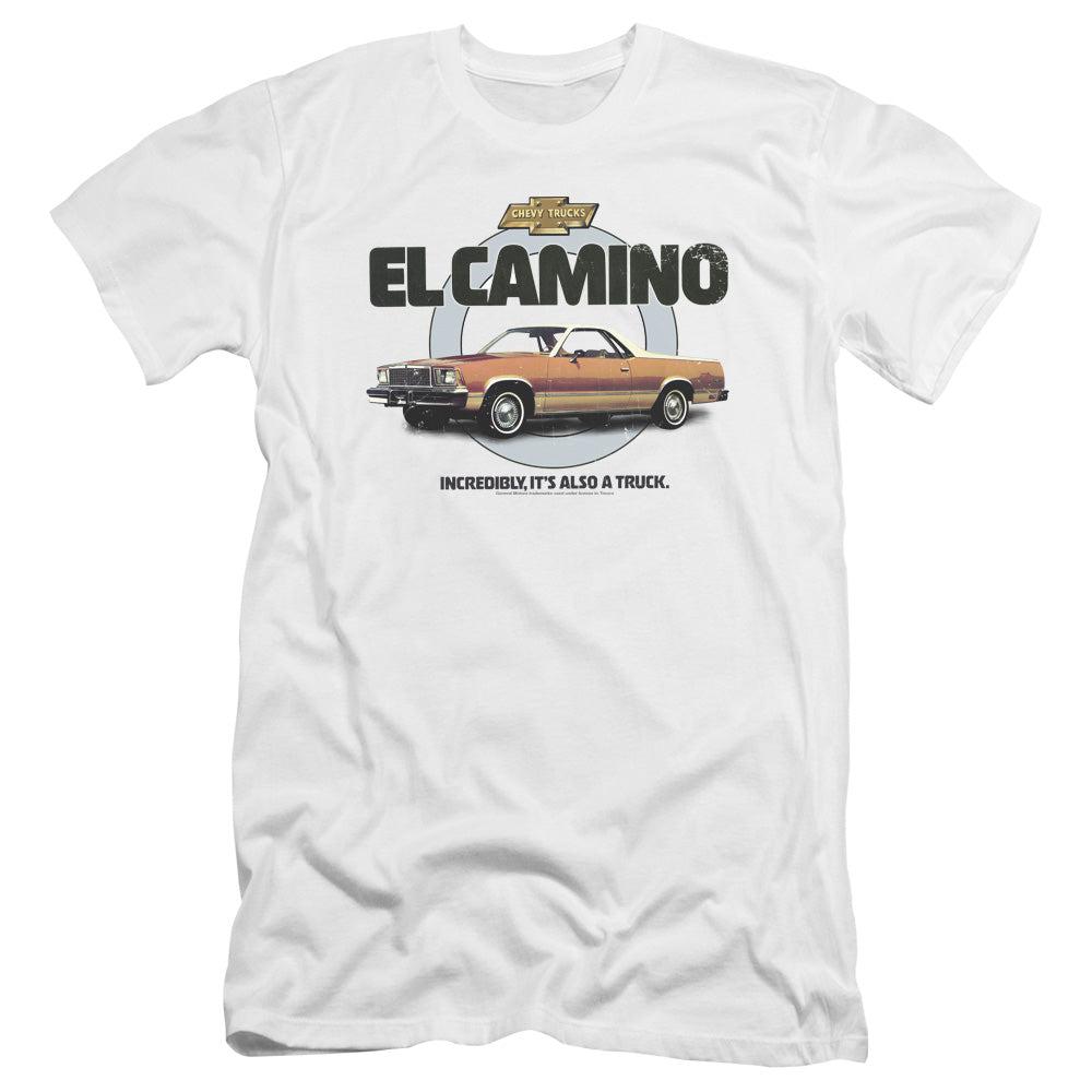 Chevrolet El Camino Also a Truck Premium Slim Fit Short-Sleeve T-Shirt-Grease Monkey Garage