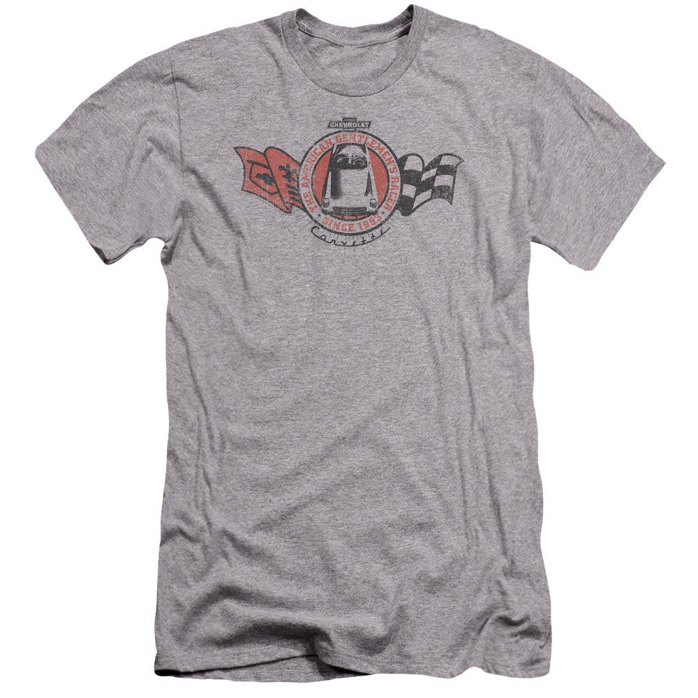 Chevrolet Gentlemen's Racer Premium Slim Fit Short-Sleeve T-Shirt-Grease Monkey Garage