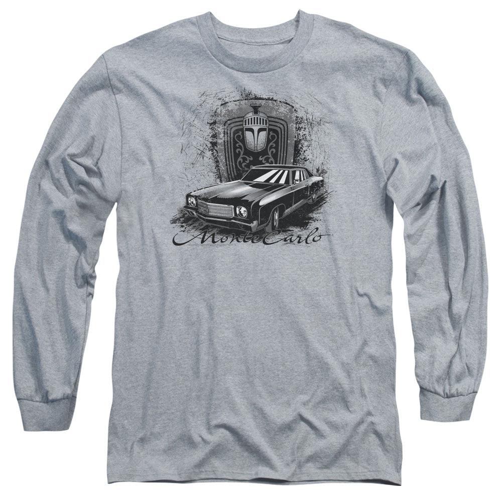 Chevrolet Monte Carlo Long-Sleeve T-Shirt-Grease Monkey Garage