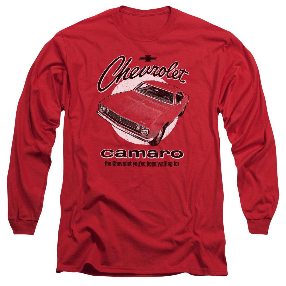 Chevrolet Retro Camaro Long-Sleeve T-Shirt-Grease Monkey Garage