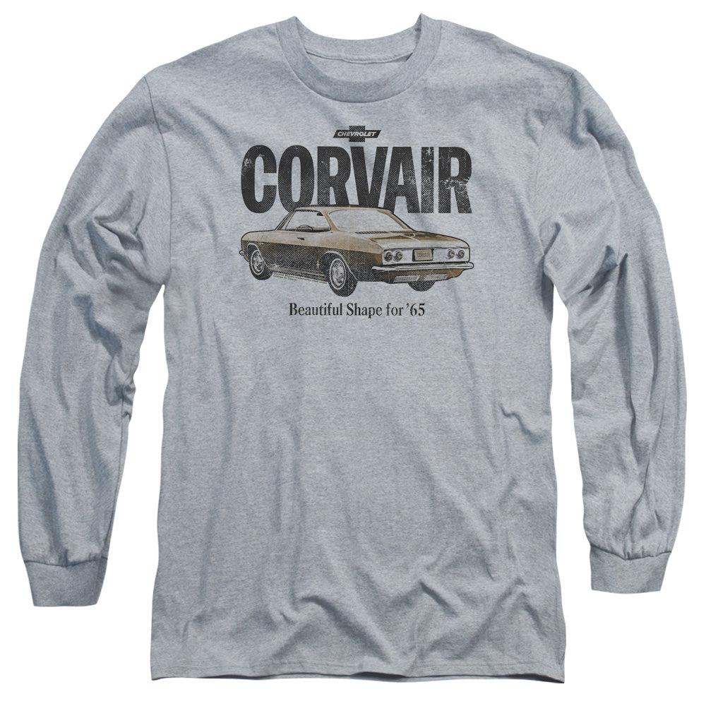 Chevrolet Retro Corvair Long-Sleeve T-Shirt-Grease Monkey Garage