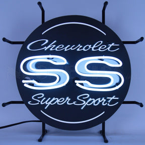 Chevrolet SS Super Sport Junior Neon Sign-Neon Signs-Grease Monkey Garage