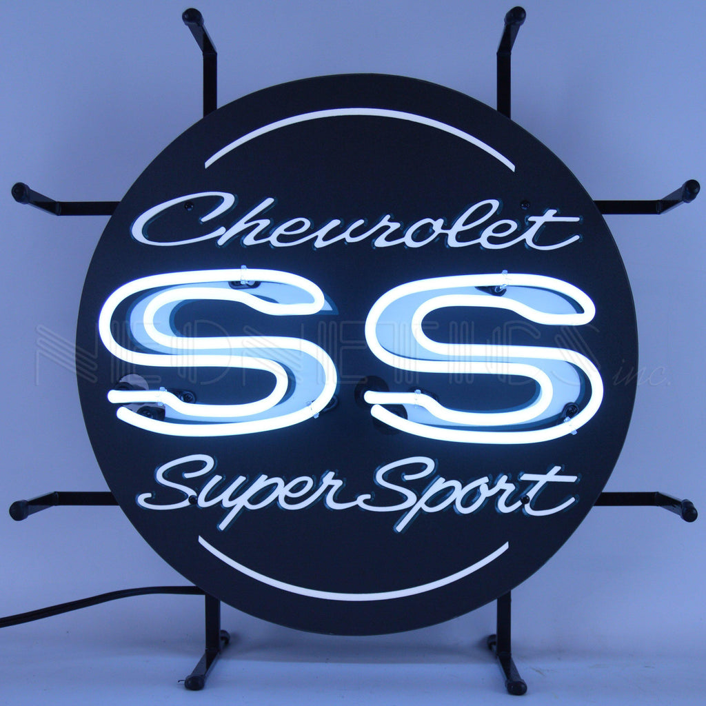 Chevrolet SS Super Sport Junior Neon Sign-Neon Signs-Grease Monkey Garage