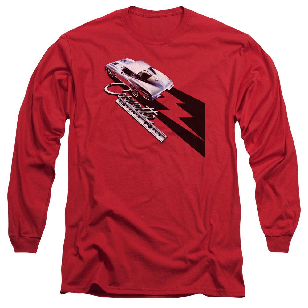 Chevrolet Split Window Corvette Stingray Long-Sleeve T-Shirt-Grease Monkey Garage