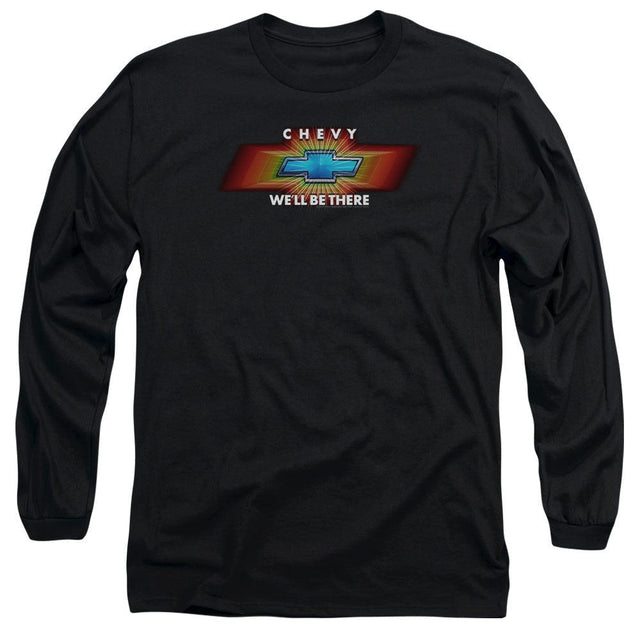 Chevrolet We'll Be There Long-Sleeve T-Shirt-Grease Monkey Garage