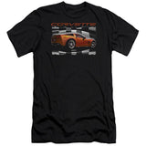 Chevrolet Z06 Corvette Premium Slim Fit Short-Sleeve T-Shirt-Grease Monkey Garage