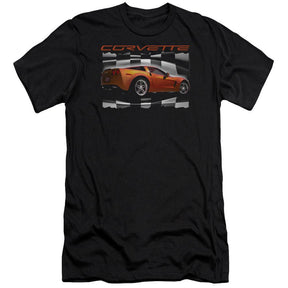 Chevrolet Z06 Corvette Premium Slim Fit Short-Sleeve T-Shirt-Grease Monkey Garage
