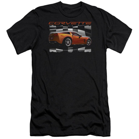 Chevrolet Z06 Corvette Premium Slim Fit Short-Sleeve T-Shirt-Grease Monkey Garage